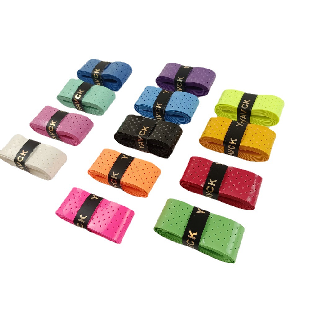 Genuine film-covered perforated sticky hand glue badminton racket tennis racket fishing rod skipping rope non-slip hand glue sweat band