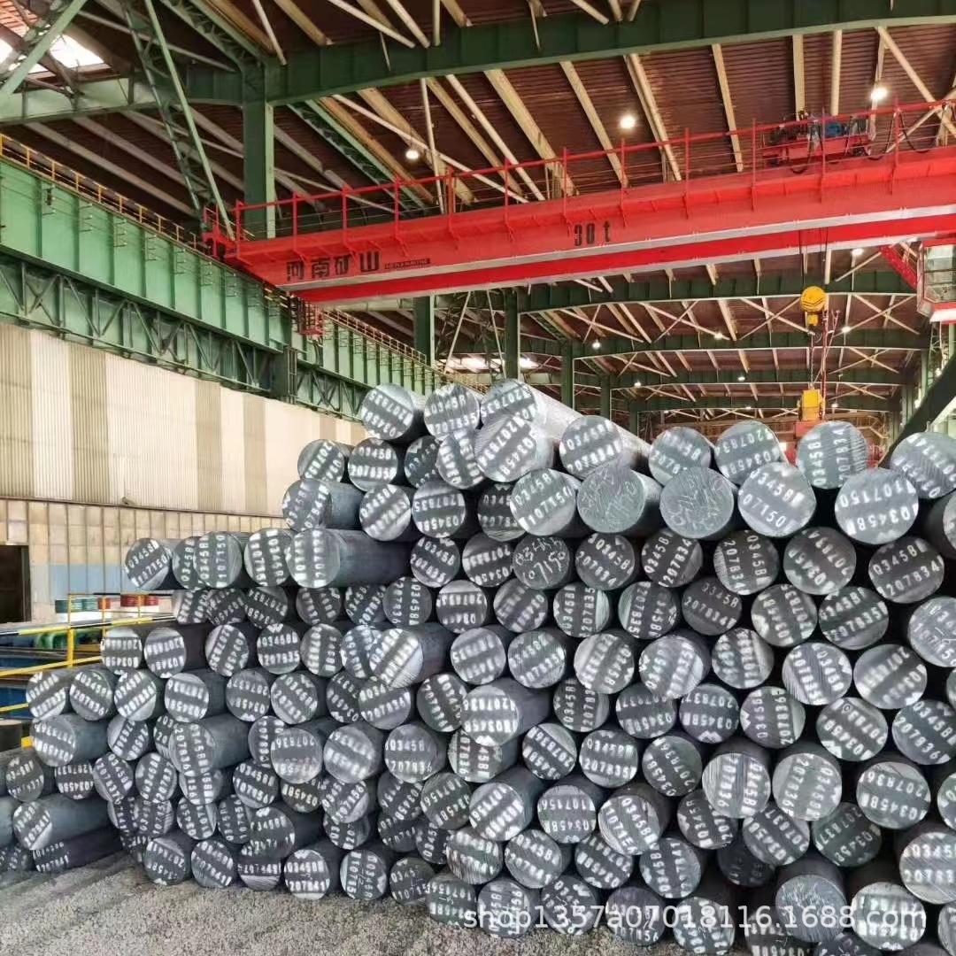 Chongqing Abrasive Round Steel Wholesale 40Cr 42Crmo Alloy Steel 45 # Carbon Knotted Steel Rod Lu Shengkun Spot