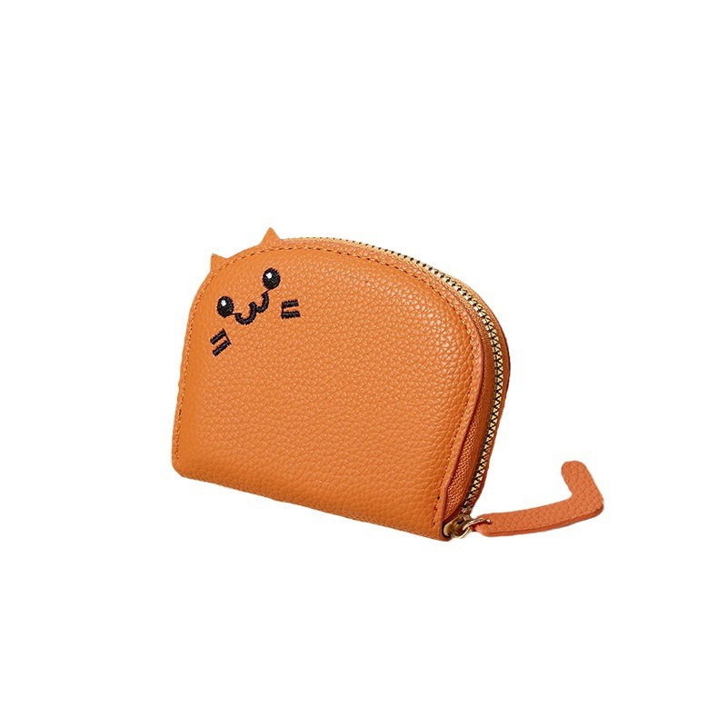 Cross-border 2024 New Cat Card Bag Women's Small and Popular Internet Cute Multi-card Card Bag Advanced Cartoon Coin Purse