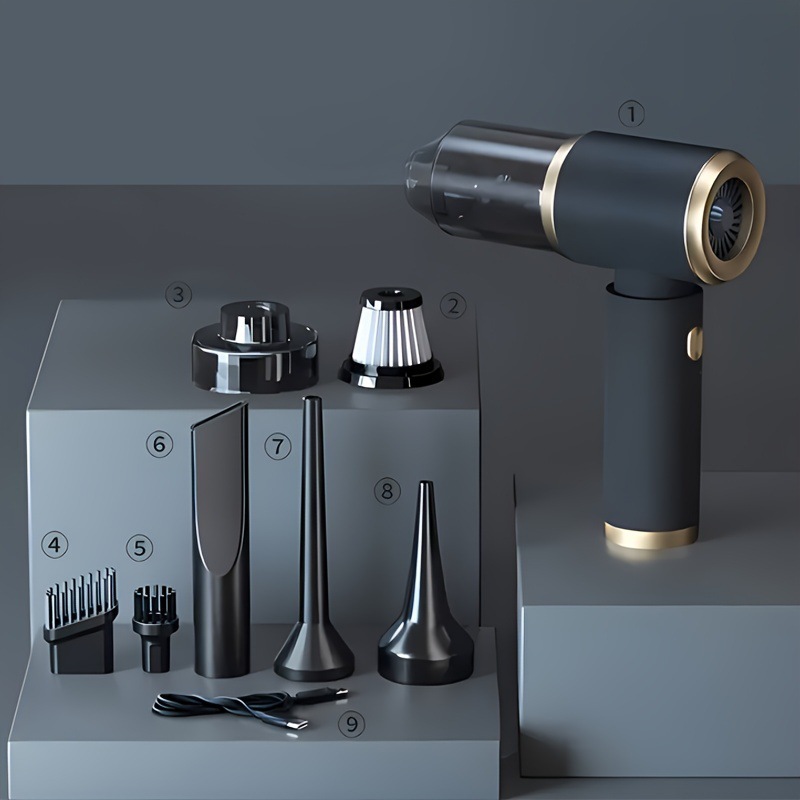 2025 New Cross-Border Dropshipping Blowing and Suction All-In-One Wireless Handheld Vacuum Cleaner Cross-Border Dropshipping Cross-Border Dropshipping