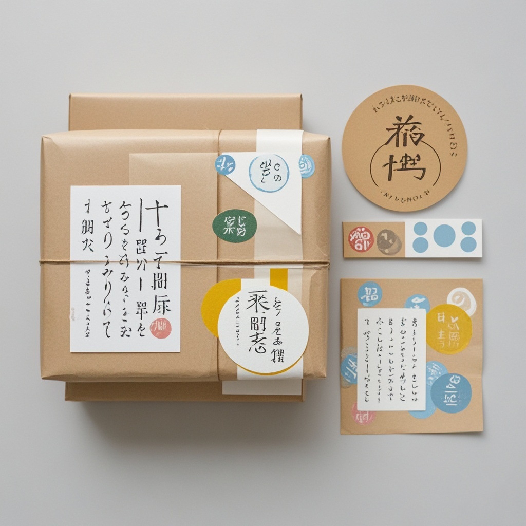 Color Printing Adhesive Gift Packaging Box Label Sticker Sealing Sticker Baking Cake-out Box Decoration