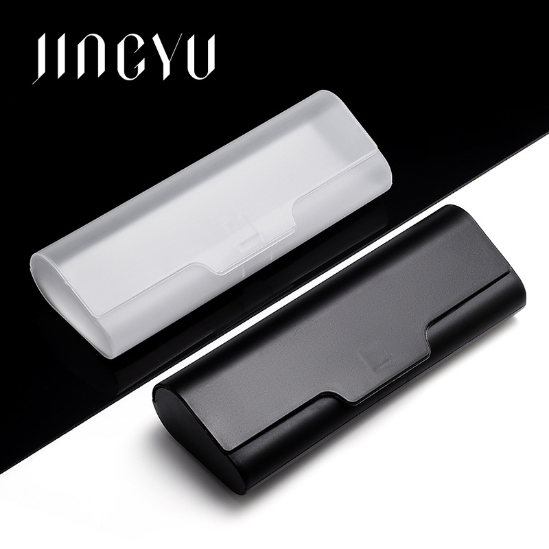 Матовая пластиковая прозрачная коробка для очков, ультралегкая