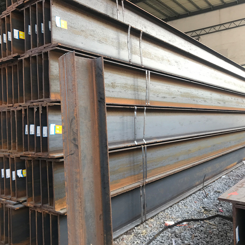 Foshan Manufacturer H-Shaped Steel Processing No. 20 Black Material Housing Construction Steel Structure Loft Laser H-Shaped Galvanized I-Beam