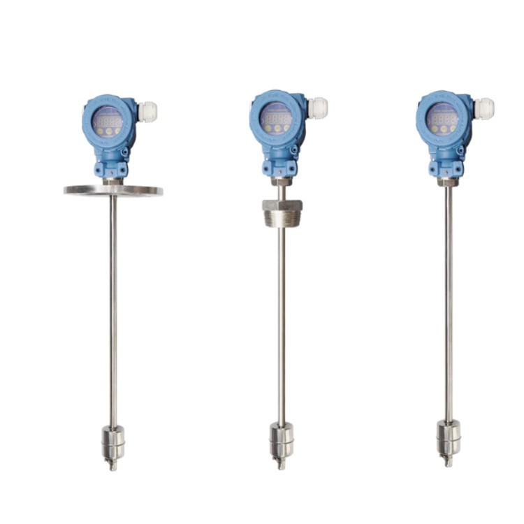 Float Level Gauge Insert Rod Digital Display Water Level Meter Level Transmitter 4-20Ma Reed Sensor