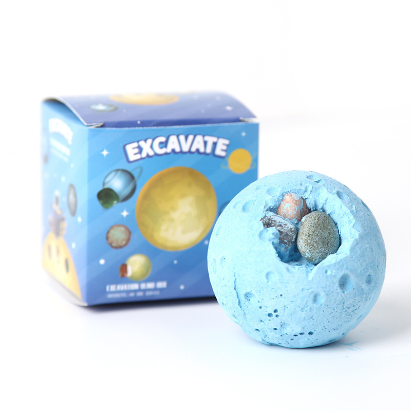 New Blue Planet Gem Mining Novelty Hands-on Toys Cross-border Archaeology Wholesale Children's Toys Blind Box Revealed