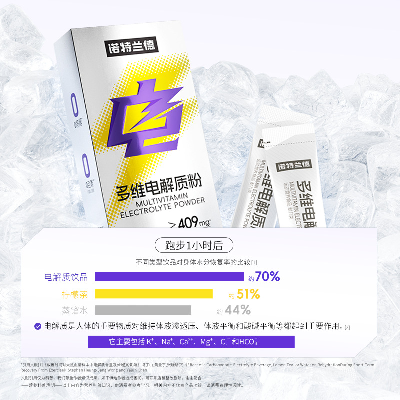 Notland Electrolyte Powder Sports Running Fitness Cycling Drink Portable Pack Official Authentic