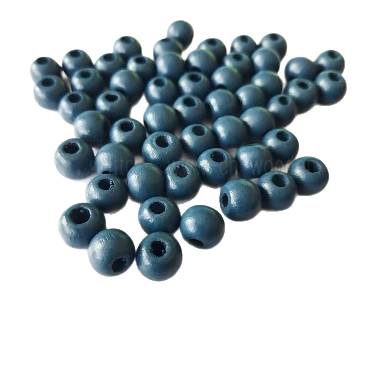 Manufacturer Wholesale 10-30mm Colorful Lotus Wood Beads DIY Jewelry Accessories Wooden Colorful Round Beads Loose Beads Wholesale