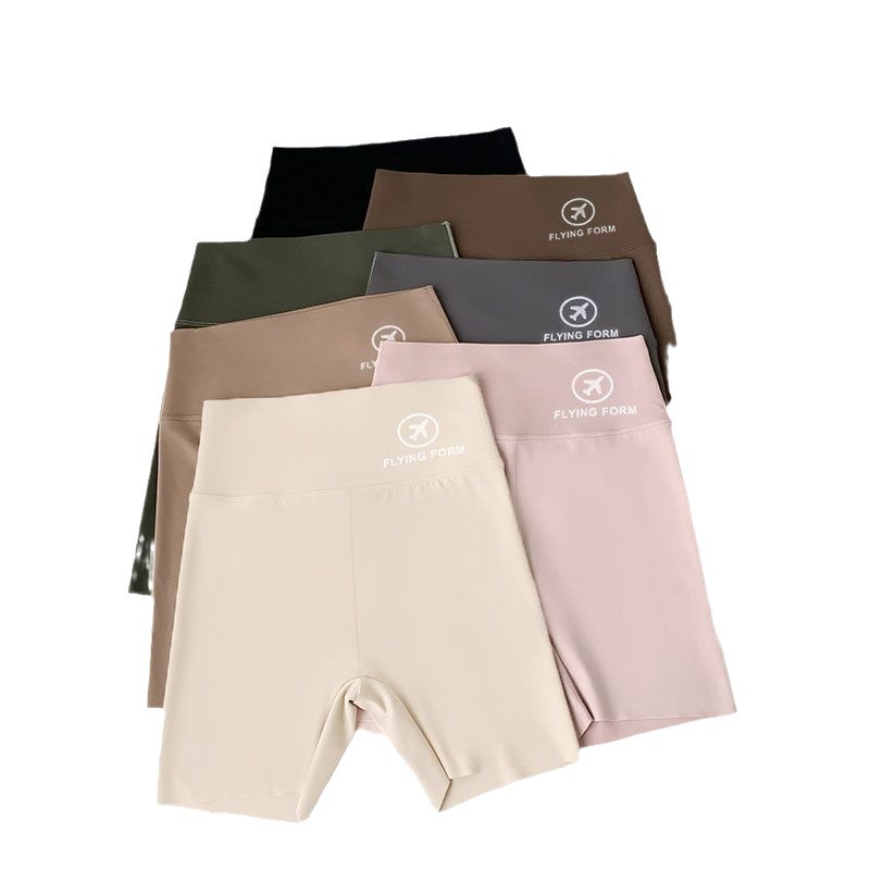 Shark Pants Summer Thin Belly-Tinting Hip-lifting Safety Pants Anti-walking Lala Upper-support Three-point Base Safety Shorts