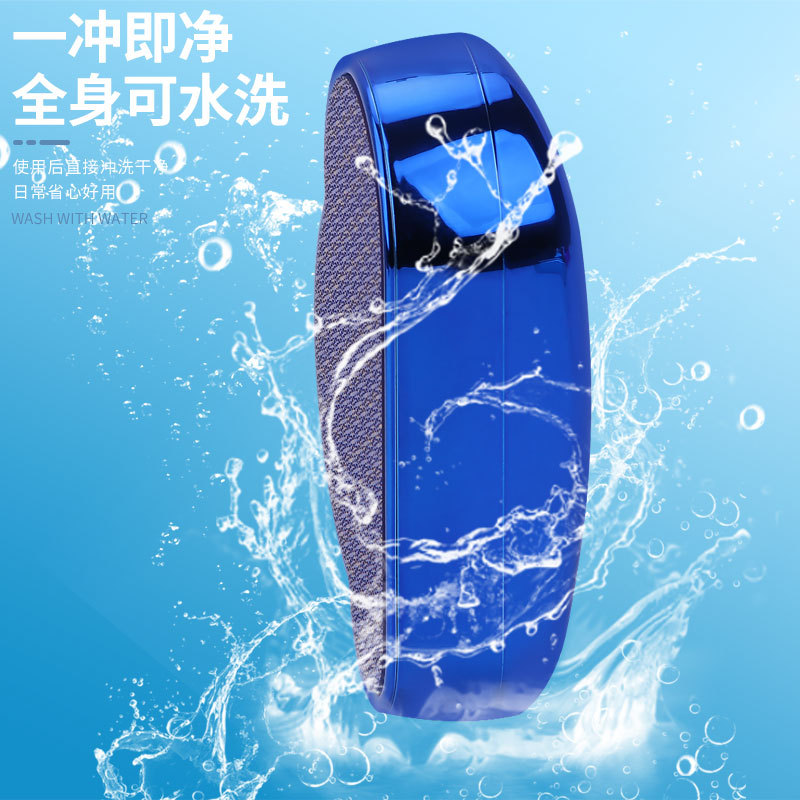 Shake sound explosions clouds nano glass file to remove dead skin rubbing foot heel grinding foot stone manufacturers spot foot file