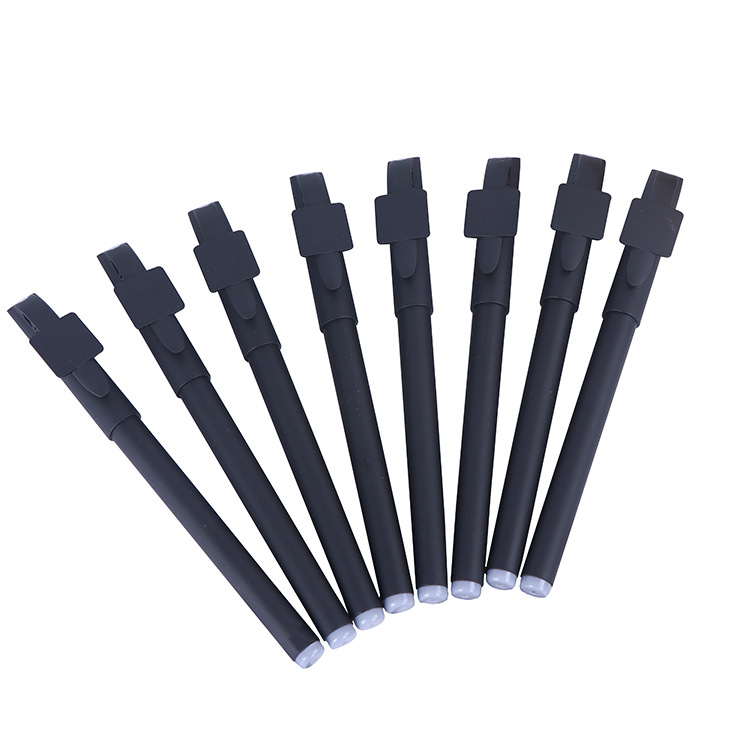 Rubber Qr Code Gel Pen Water Pen Custom Logo Advertising Signature Pen Carbon Pen Lettering Water-Based Pen Wholesale