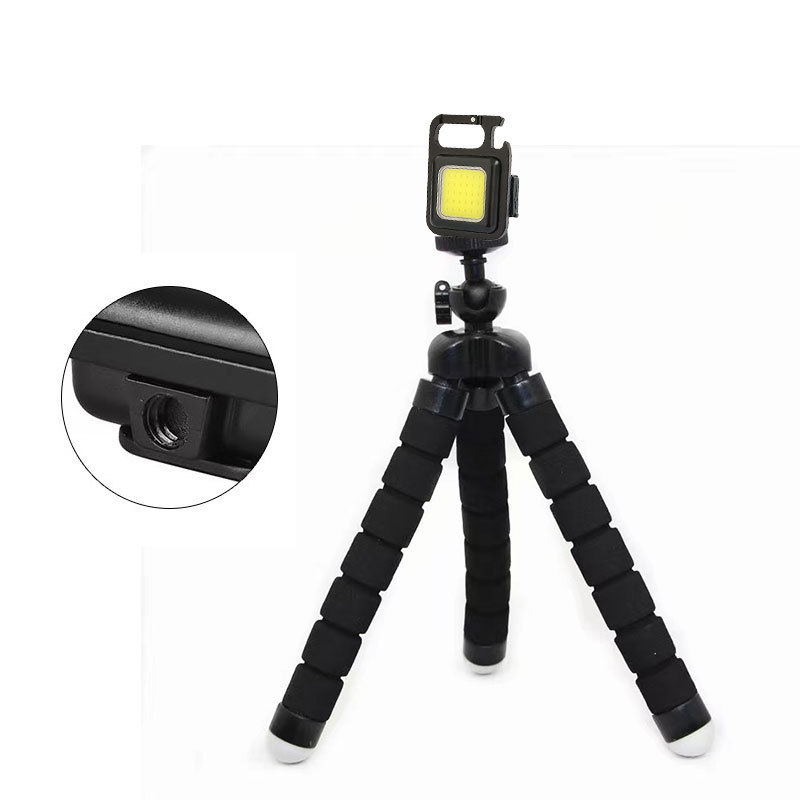 Amazon outdoor USB mini keychain light COB work light car repair light home emergency night light