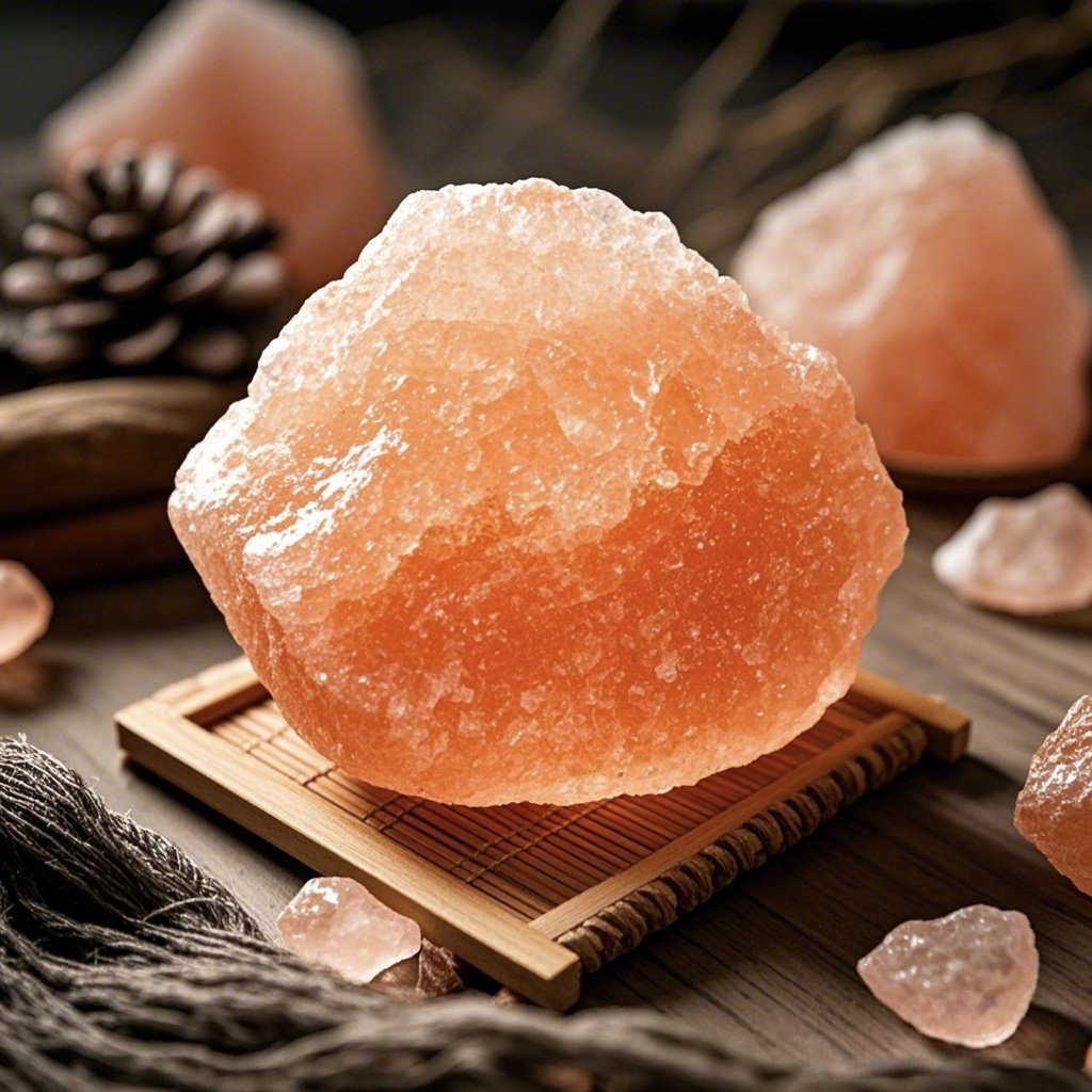 Himalayan Aromatherapy Salt Block Fireless Aromatherapy Mineral Fragrance Stone Ornaments Volcanic Stone Crystal Raw Stone Green Fluorite Aromatherapy Stone