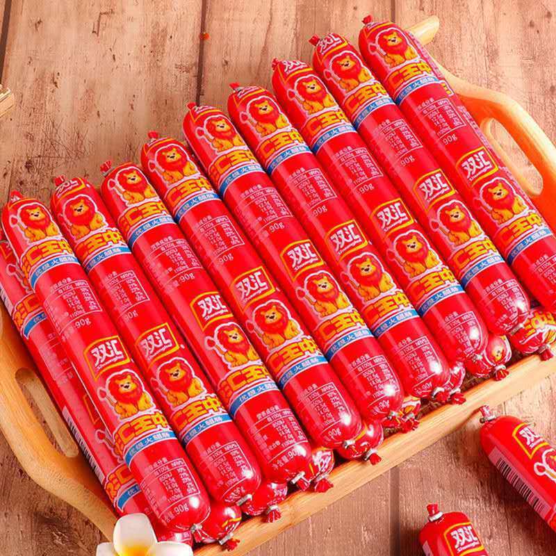 Shuanghui Wang Zhongwang ham sausage 60g/instant noodles with roast sausage hot dog desktop corn sausage food snacks wholesale