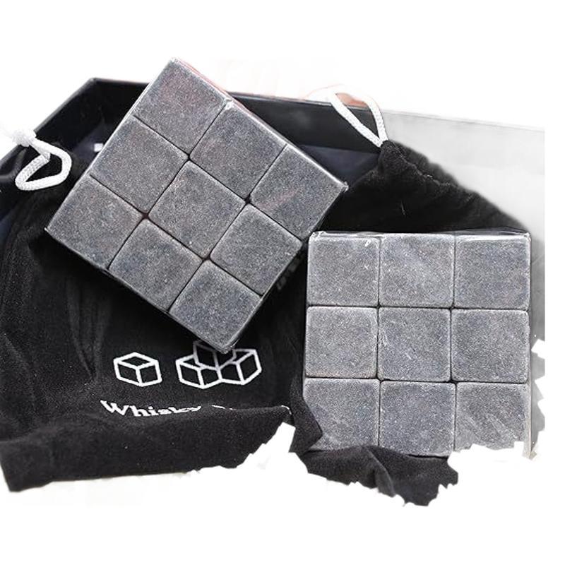 Whisky stones whisky ice wine stone in stock hot sale frozen rock stone ice block granite stone