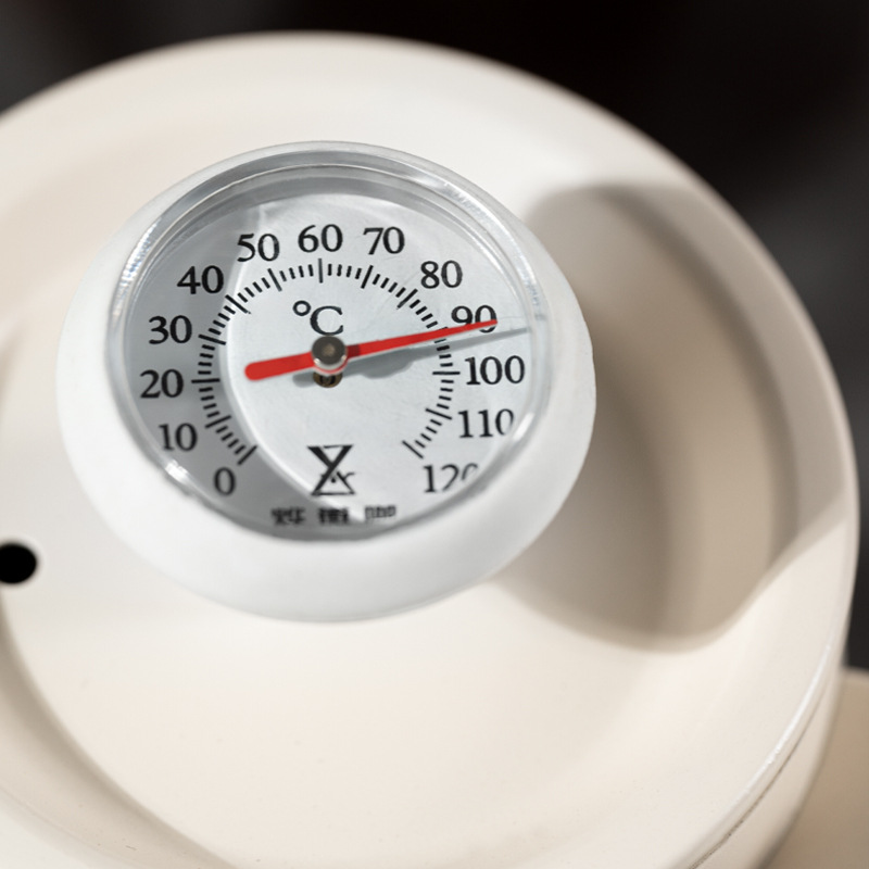 Free Shipping Hand Coffee Pot 304 Stainless Steel Long Mouth Fine Mouth Pot suit with Thermometer Anti-scalding Handle Hand Pot