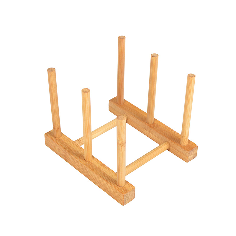 Bamboo Cup Holder Creative Drain Cup Holder Simple Storage Rack Home Kitchen Storage Water Cup Holder