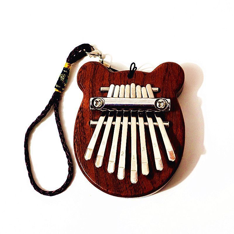 Handheld Portable Thumb Piano Sound Giant Popular Kalimba Cute Thumb Piano Carving Mini Mini 8 Thumb Piano 8