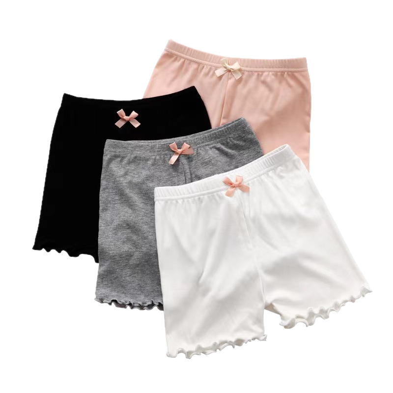 Children's Leggings Safety Pants Summer Thin Milk Silk Shorts Little Girls Anti-Exposure Girls Safety Pants