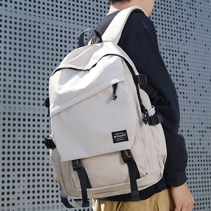 Ready-Made Schoolbags for Junior High School Boys New High School College Girls Trendy Brand Large-Capacity Computer Backpacks Couple Backpacks