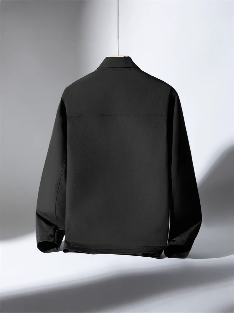 Jacket Men's 2025 New Spring and Autumn plus size Loose Jacket Fashion Brand Laps Business Casual Sports Men's Top