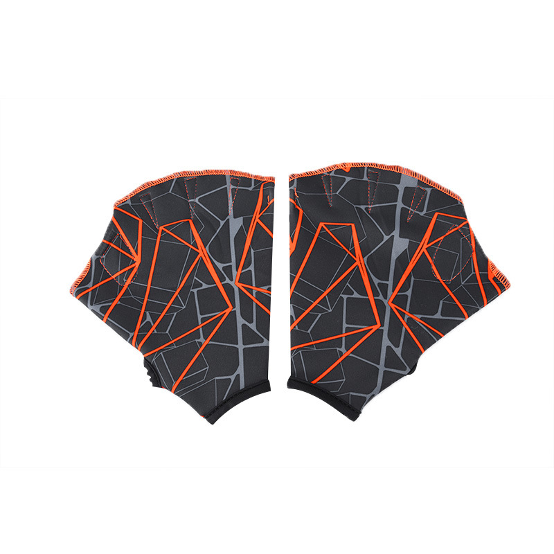 Diving Material Embossed Flipper Swimming Equipment Duck Flipper Swimming Gloves Paddling Flipper Diving Supplies Flipper Gloves