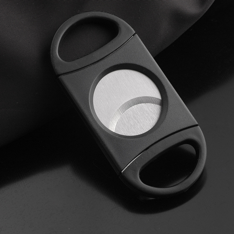 Ножницы для сигар из нержавеющей стали, двусторонний резак, креативные аксессуары для курения сигар