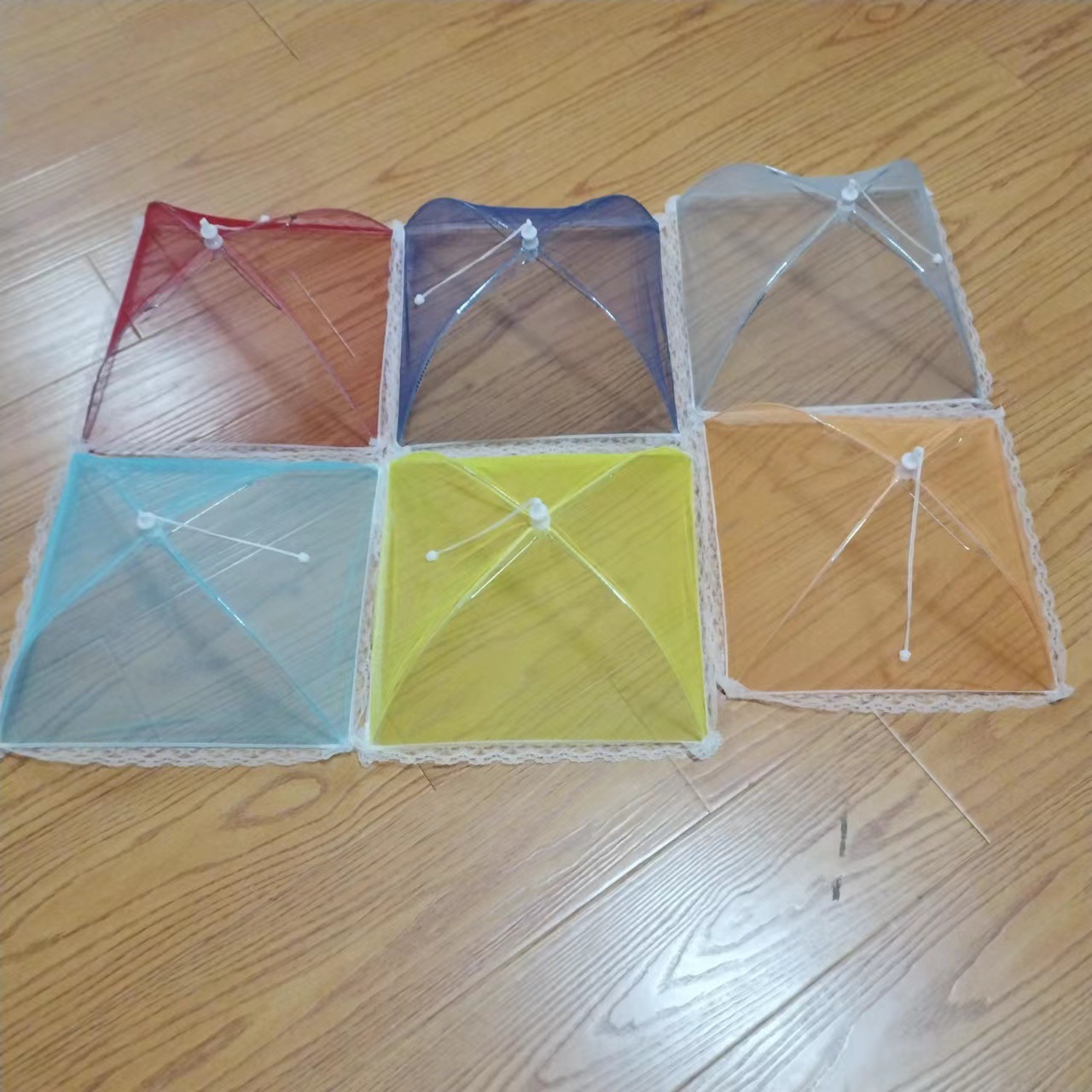 Square Food Cover, Cross-Border Food Cover, Amazon Supply Food Cover, Fruit Cover, Fly-Proof Cover, Foldableing Vegetable Cover