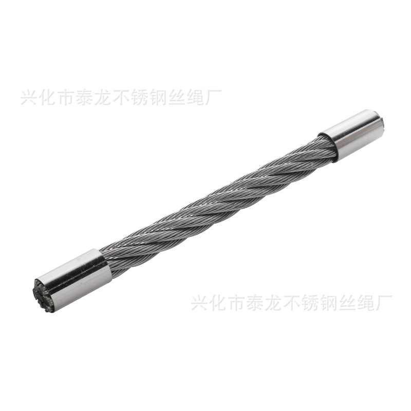 Guangdong source manufacturers 304 stainless steel wire rope outdoor greenhouse guardrail animal husbandry wire rope multi-strand single strand