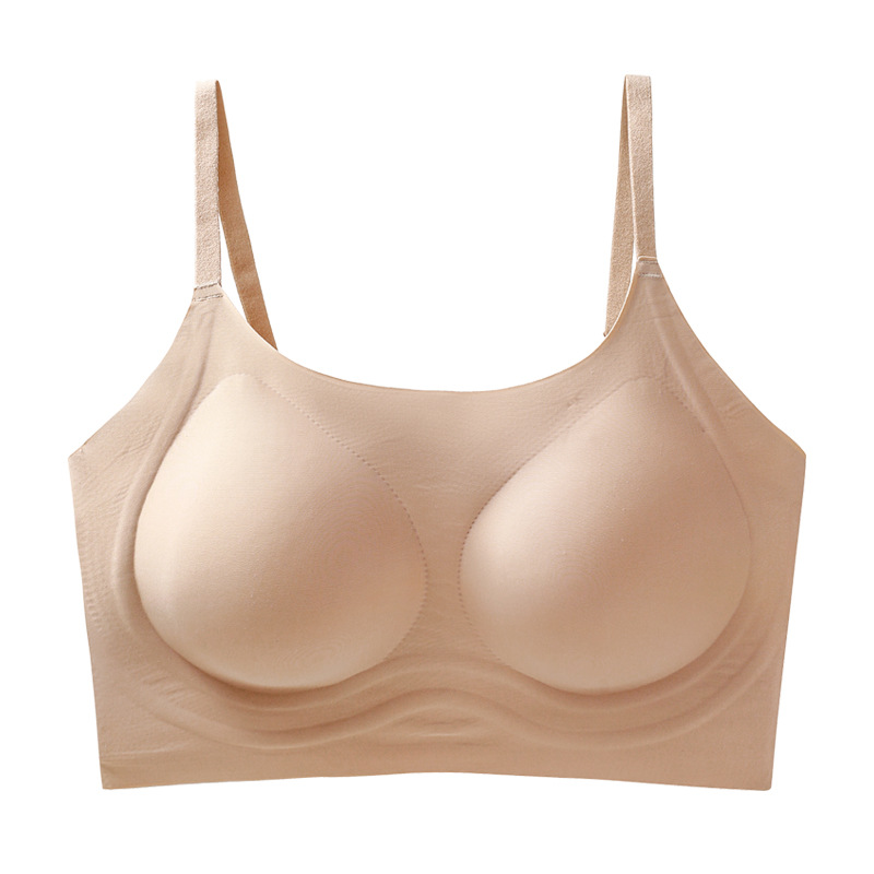 Liquid Foundation Invisible Seamless Underwear 3.0 Version Comfortable Breathable No Steel Ring Beauty Back Sports Bra Women White T Impermeable