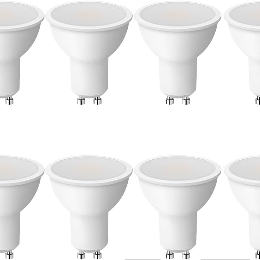 Led Pin Spotlights Mr16 Plastic-Coated Aluminum Gu10 Lamp Cup Imitation Cob Track Light Ceiling Light Built-In Dimmable High Brightness