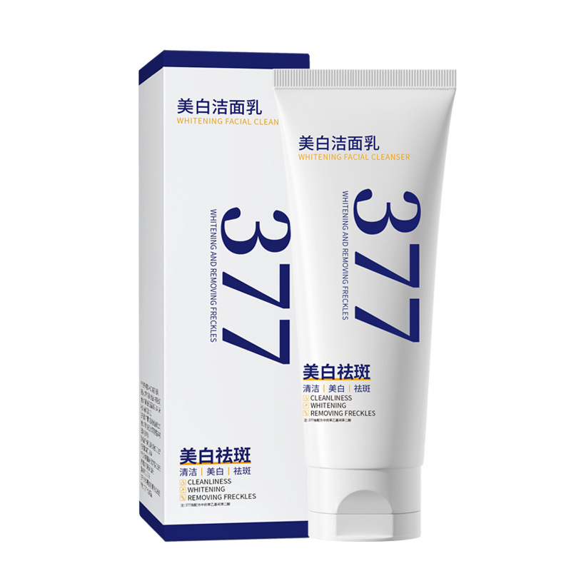 Nian Kou 377 Whitening Facial Cleanser Hydrating Moisturizing Oil Control Mild Cleansing Brightening and Rejuvenating Whitening Facial Cleanser