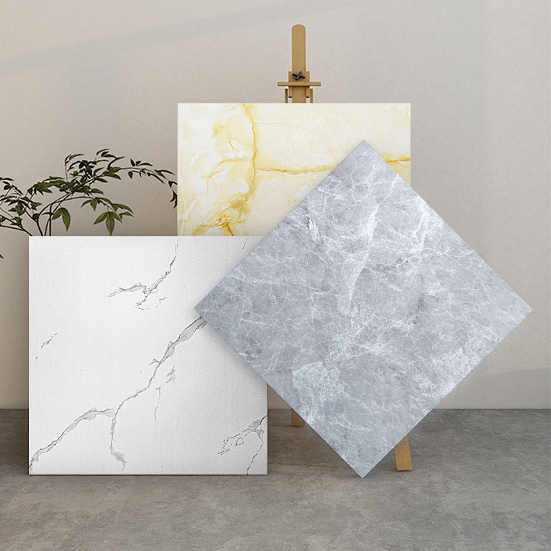 Household Floor Cement Floor Straight Pvc Self-Adhesive Brick Floor Stickers Thickeneded Wear-Resistant Waterproof Bedroom Kitchen