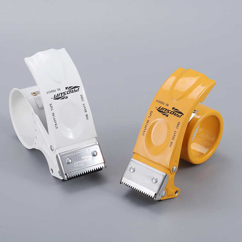 Supply 8060 Universal Tape Cutting Box Sealer Tape Express Packager Cutting Machine with Seat