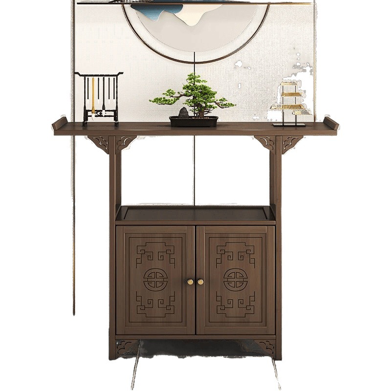 Console Table, New Chinese Style Table, Table, Antique Style Table, Long Table, Entrance Table, Wall-Mounted Entrance Table, Table