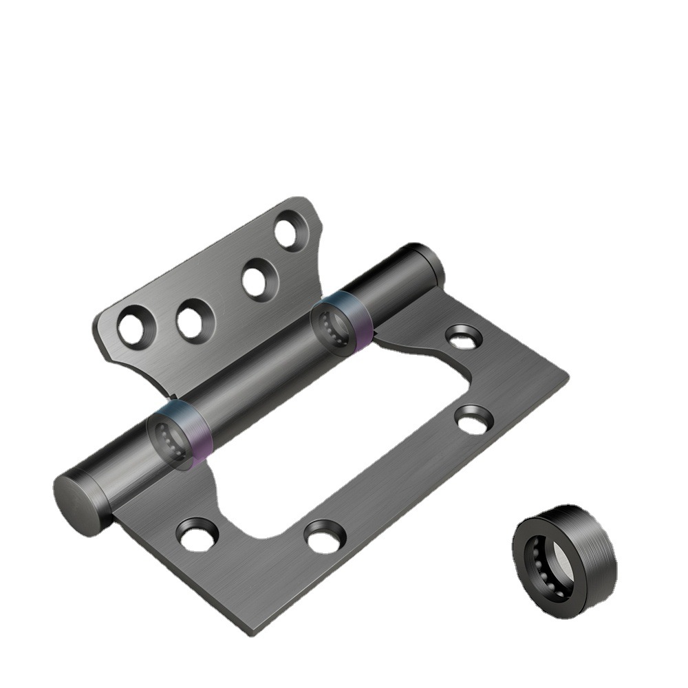 4 inch thick stainless steel hinge door hinge hinge wooden door hinge slot-free silent bearing 1 piece price