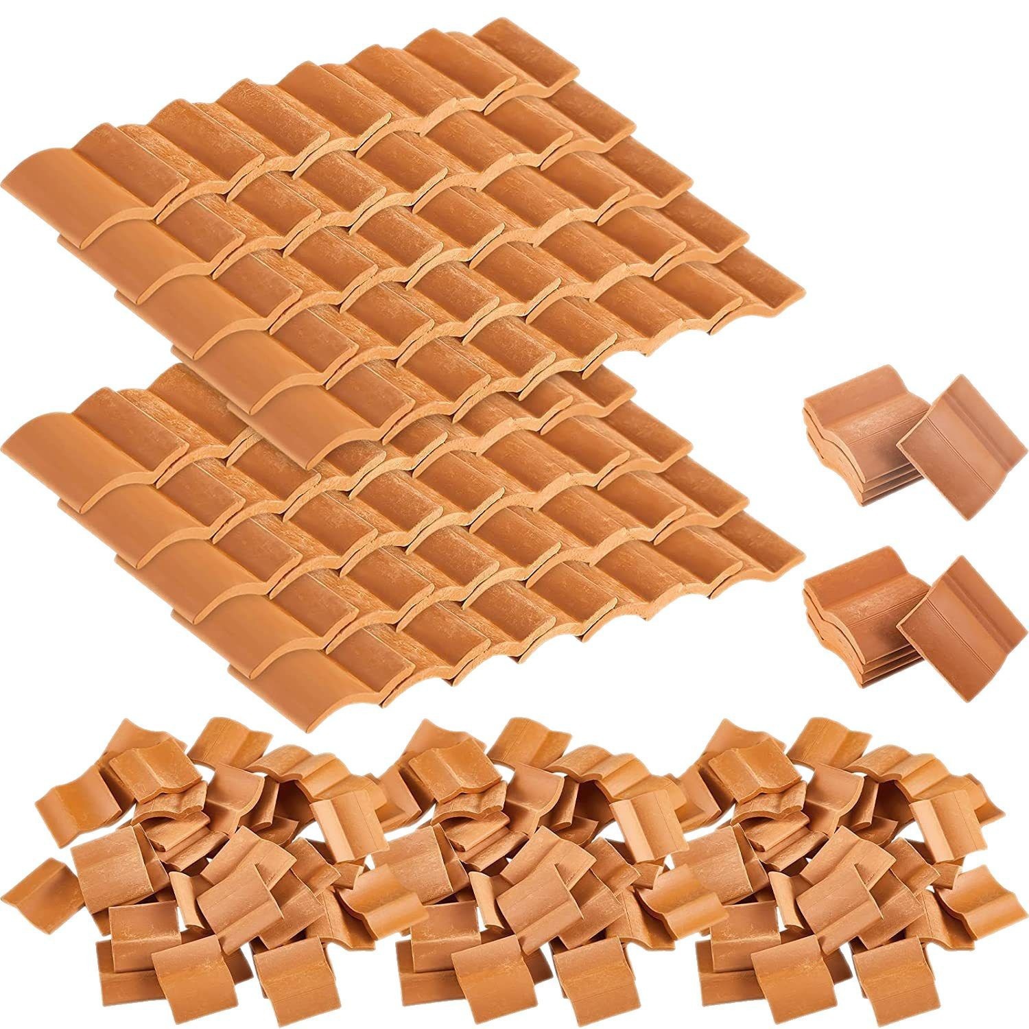 Model Small Bricks Red Tiles Green Tiles Handmade DIY Micro Landscape Architecture House Building Toys Aliexpress Amazon