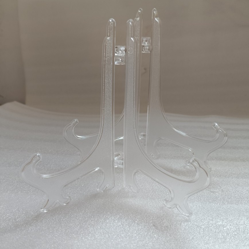 Factory direct plastic tray rack disc bracket transparent display stand pendulum stand photo frame bracket pendulum base