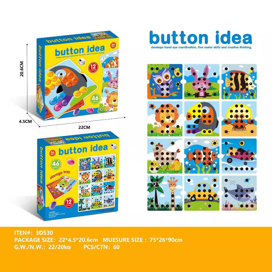 Большой пазл с грибными гвоздями для детей, интеллектуальная развлекательная игрушка, креативные DIY игрушки, горячая распродажа