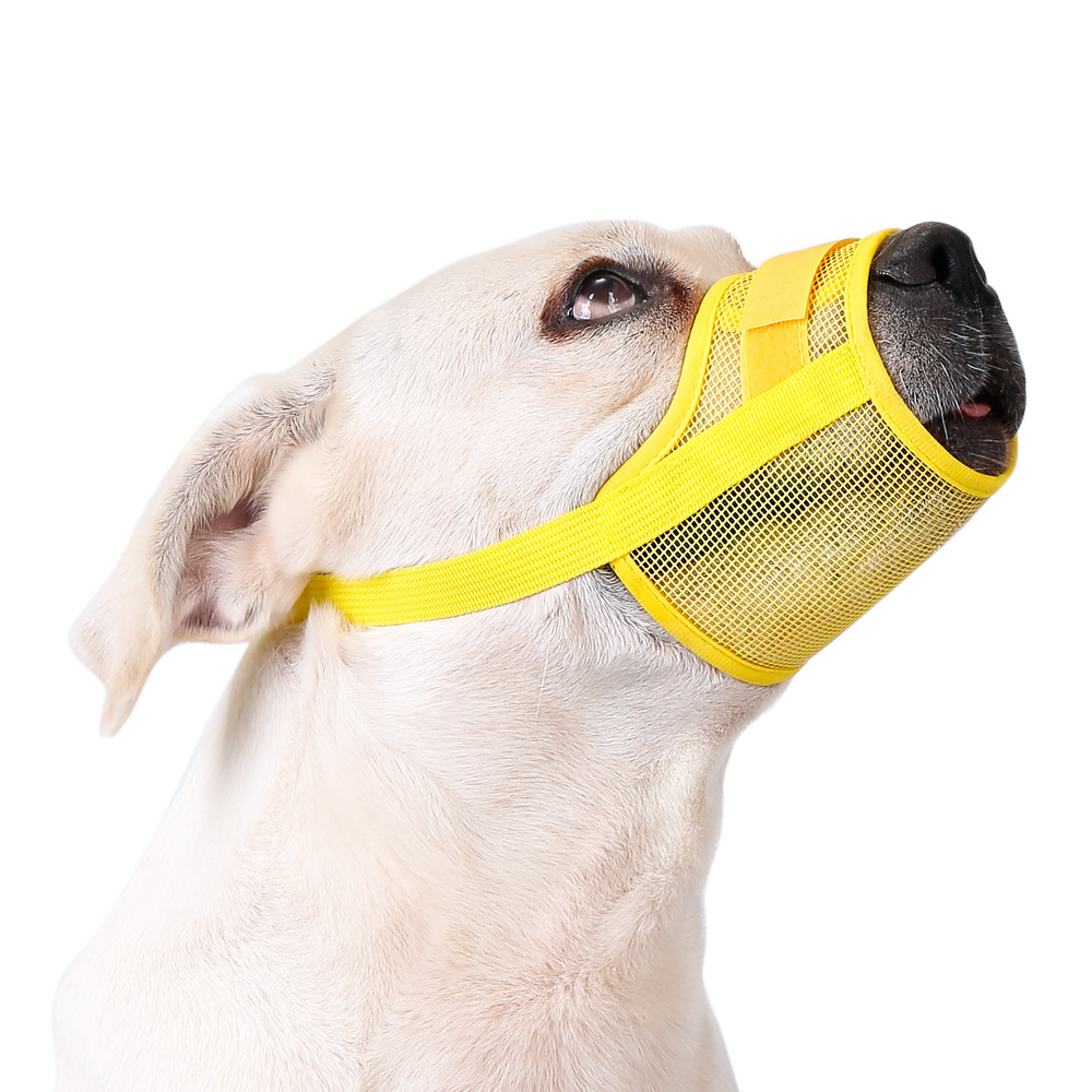 Factory Drinkable Water Breathable Pet Muzzle, Anti-Biting, Anti-Barking, Medium and Large Dog Mask, Dog Muzzle