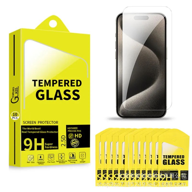 Suitable for Apple 17 Tempered Film Hd 15Promax/13 No Black Edge Protective Film Xr/16/7P/8P Transparent Film