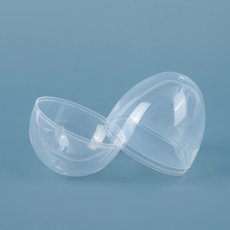 42x 60mm Oval Gashapon Small Egg Shape Gashapon Children's Handmade Easter Egg Toy Ball Wholesale