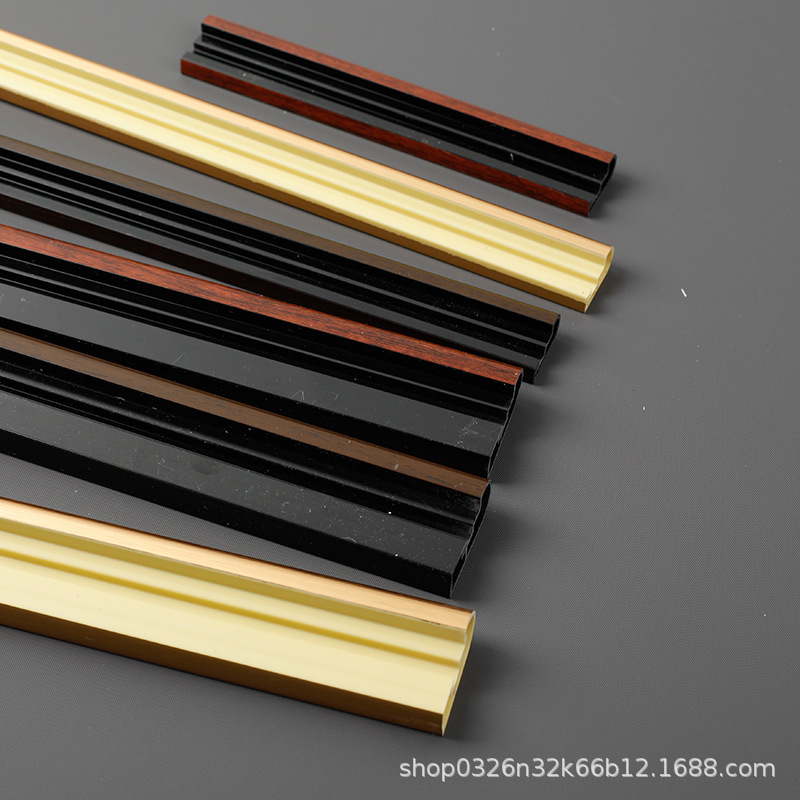 Pvc Covered Sign Display Line Decoration Material Door Panel Hot Selling Line Copper Corner Splicing Factory Wholesale