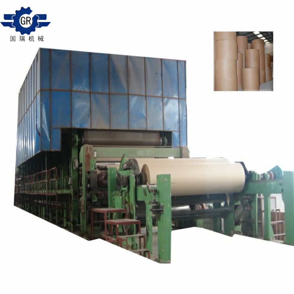 2800mm Kraft Paper Making Machine Industrial Packaging Paper Production Line Suitable for Smes