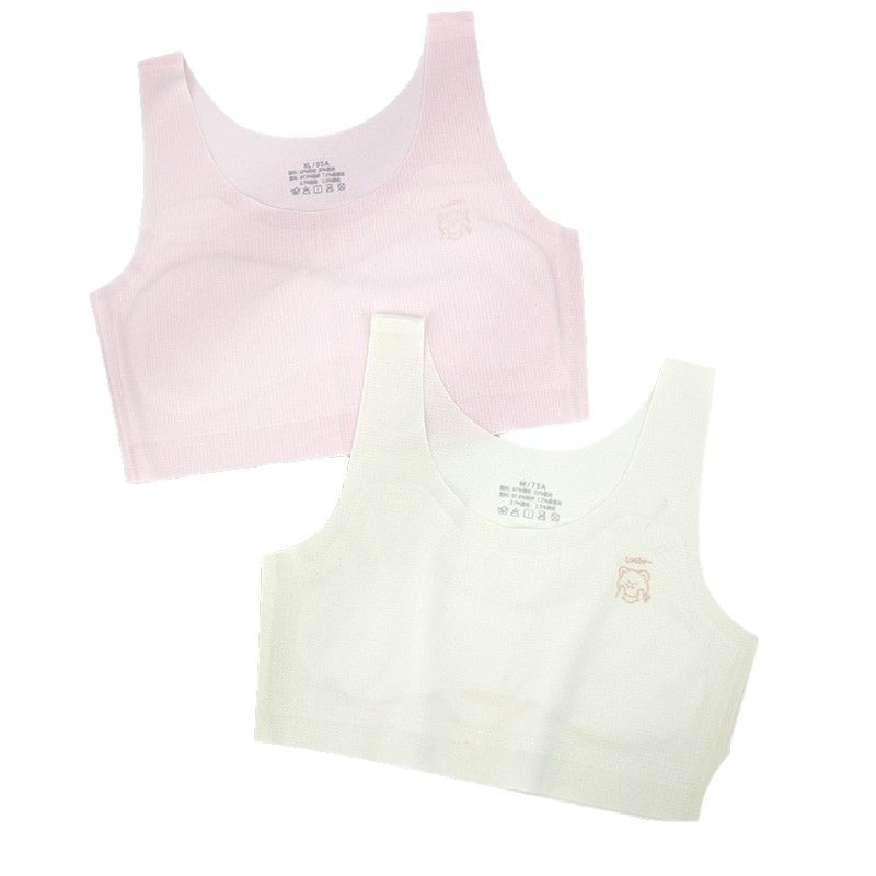 Girls' underwear development period 12 years old thin 8-14 years old primary school children 10 girls first stage small vest