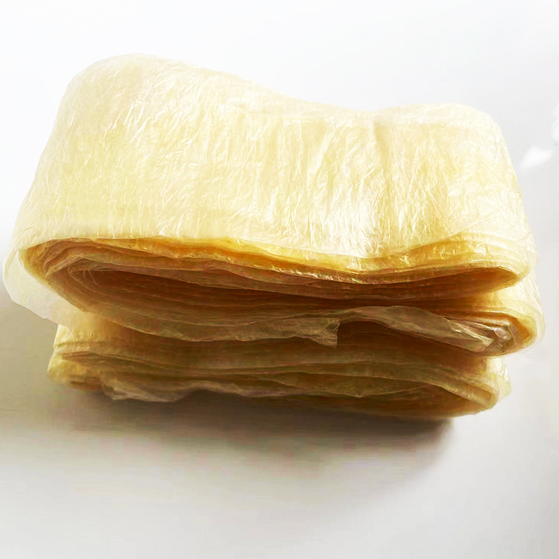 Dried Pork Casing 57mm for Flavored Sausages, Large Ham, and Cured Sausages, Suitable for Steaming and Boiling, Food-Grade