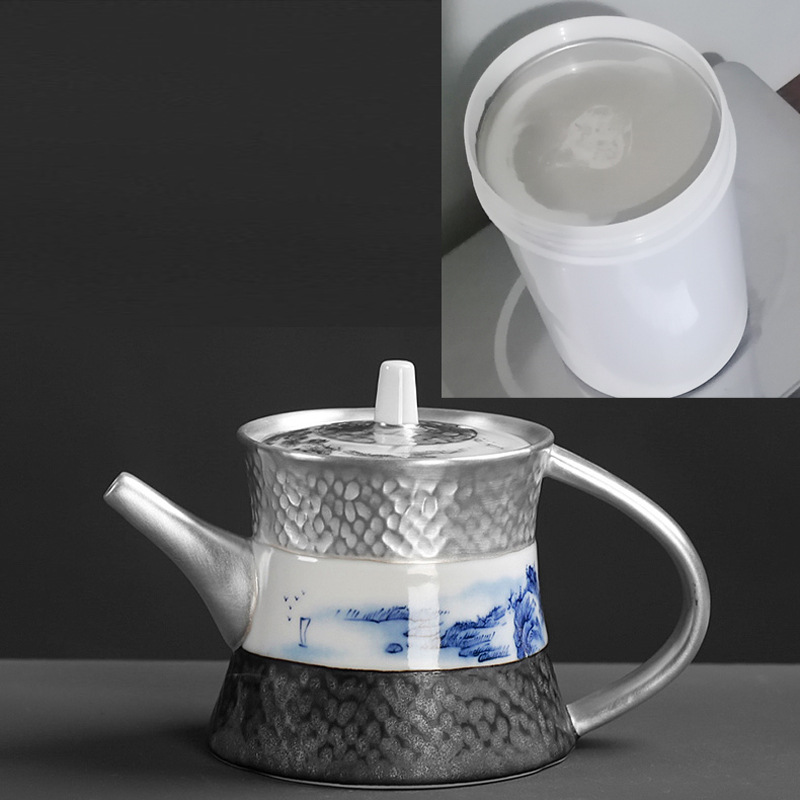 Content 50%~60%/Ceramic (Silver Gilt) Silver Paste/Ceramic (Silver Gilt) Silver Paste/Decorative Ornaments Embellished with Stroke Materials