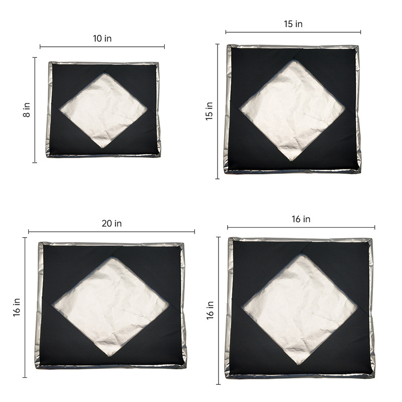 Teflon hot press protective sleeve high temperature resistant anti-sticking 15*15 inch reusable Wrap Cover