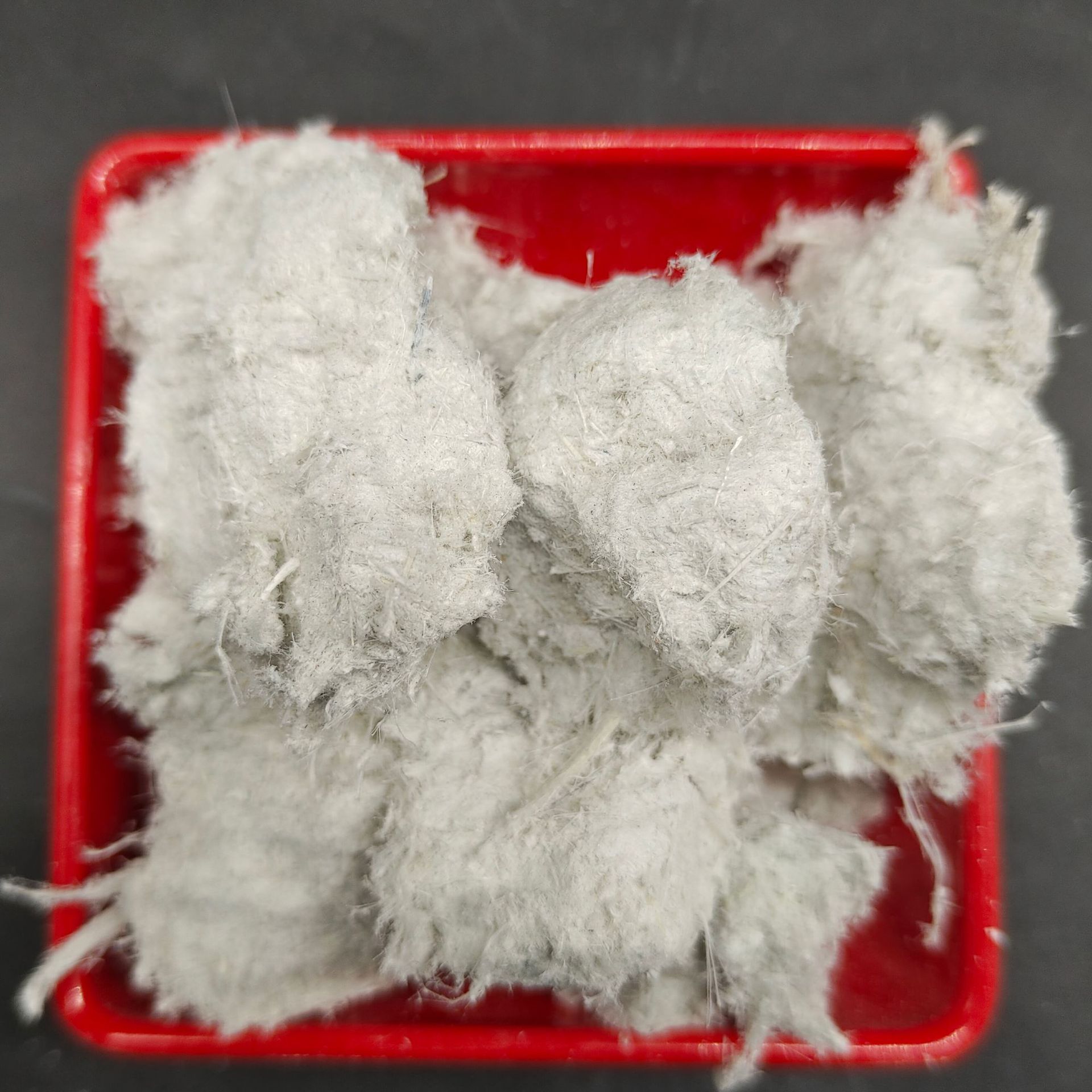 Magnesite Fiber Fireproof Insulation Material Flame-Retardant Mineral Fiber Magnesite Fiber Brake Pads