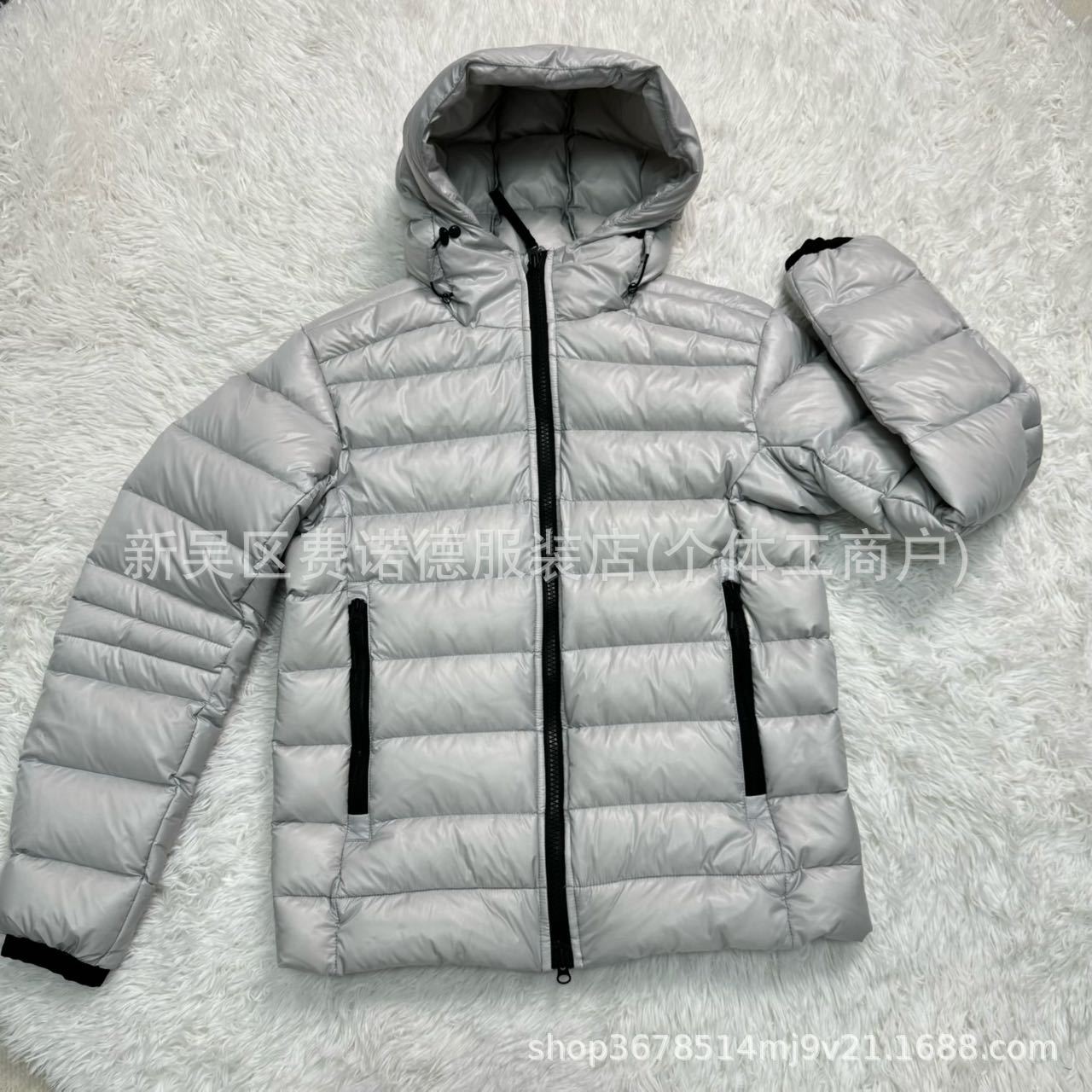 Crofton Hoody channel Men's and women'sstyles Down jacket