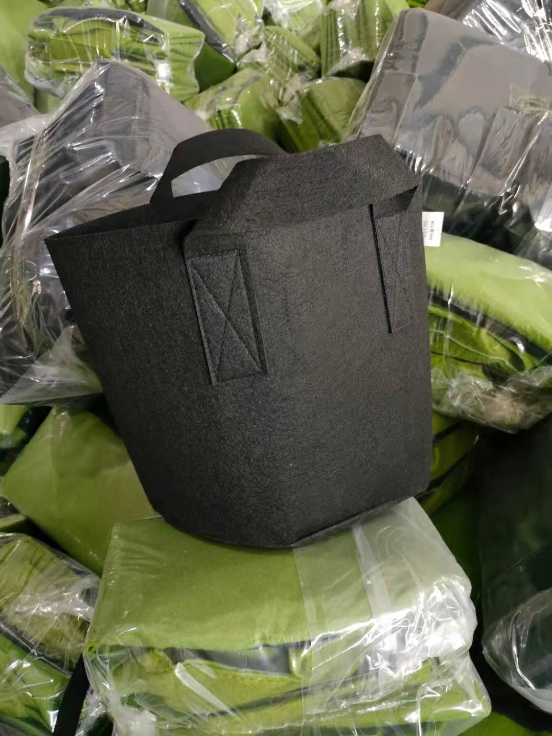 Felt Plant Bag Non-Woven Planting Bag Black Round Beautiful Planting Bag Bag Felt Plant Planting Bag Wholesale